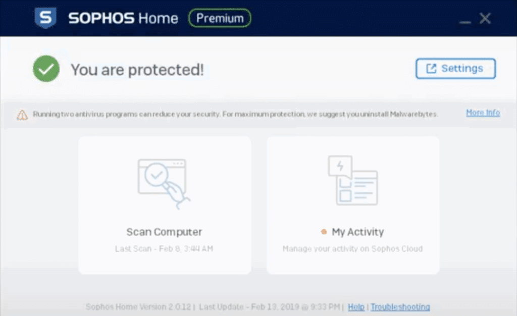 Sophos Home Free