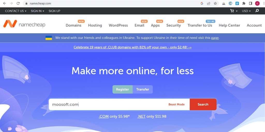 Namecheap